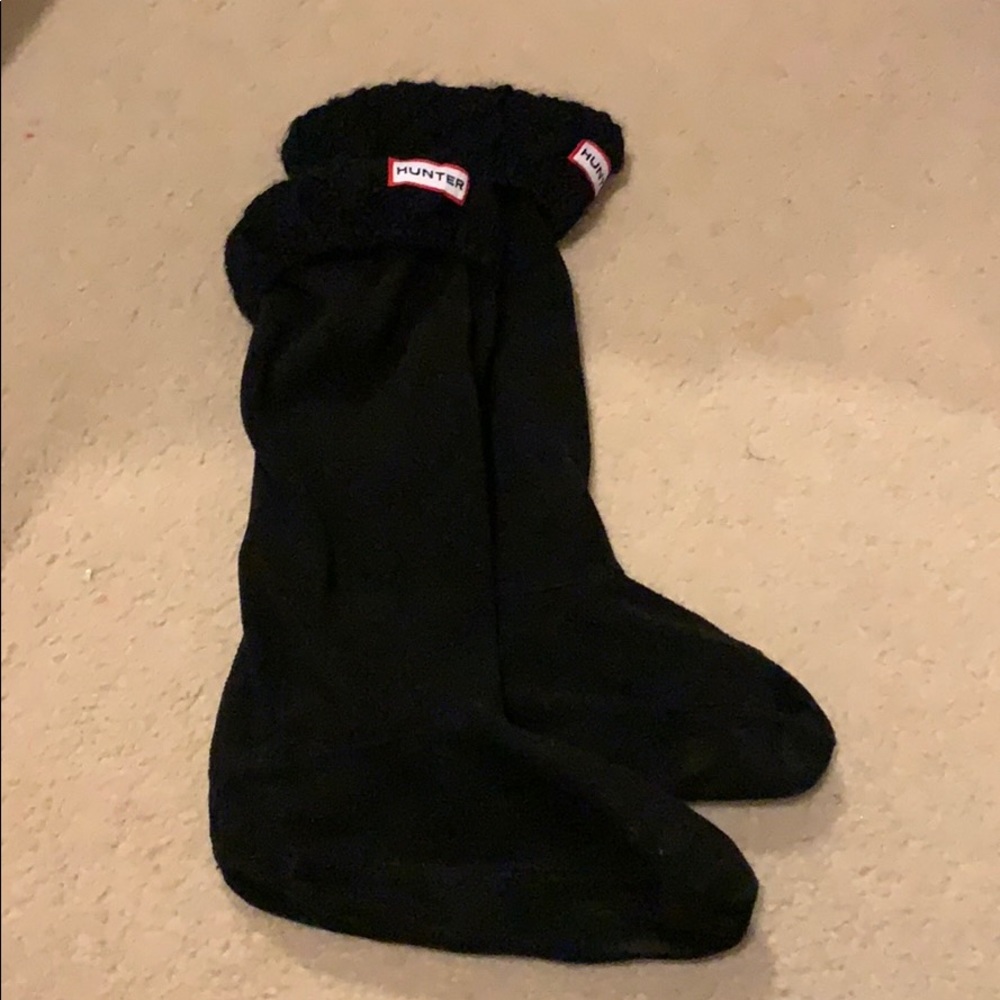 Hunter boot sock